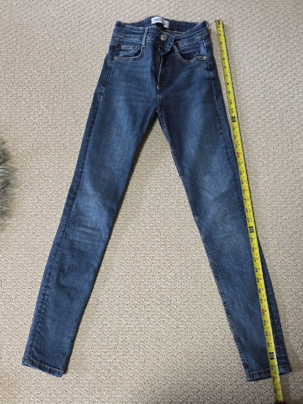 Zara Women's Indigo Skinny Jeans